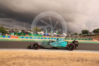 World © Octane Photographic Ltd. Formula 1 – Formula 1 – Hungarian Grand Prix - Hungaroring, Hungary. Saturday 30th July 2022 Qualifying. Aston Martin Aramco Cognizant F1 Team AMR22 - Lance Stroll.