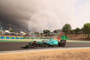 World © Octane Photographic Ltd. Formula 1 – Formula 1 – Hungarian Grand Prix - Hungaroring, Hungary. Saturday 30th July 2022 Qualifying. Aston Martin Aramco Cognizant F1 Team AMR22 - Sebastian Vettel.