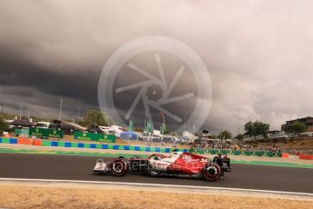 World © Octane Photographic Ltd. Formula 1 – Formula 1 – Hungarian Grand Prix - Hungaroring, Hungary. Saturday 30th July 2022 Qualifying. Alfa Romeo F1 Team Orlen C42 - Guanyu Zhou.
