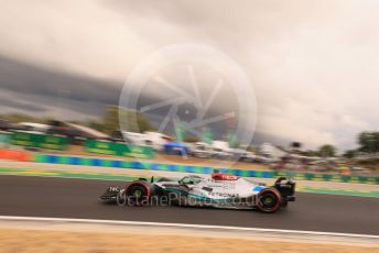 World © Octane Photographic Ltd. Formula 1 – Formula 1 – Hungarian Grand Prix - Hungaroring, Hungary. Saturday 30th July 2022 Qualifying. Mercedes-AMG Petronas F1 Team F1 W13 - George Russell.