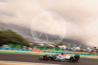 World © Octane Photographic Ltd. Formula 1 – Formula 1 – Hungarian Grand Prix - Hungaroring, Hungary. Saturday 30th July 2022 Qualifying. Mercedes-AMG Petronas F1 Team F1 W13 - George Russell.