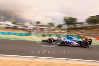 World © Octane Photographic Ltd. Formula 1 – Formula 1 – Hungarian Grand Prix - Hungaroring, Hungary. Saturday 30th July 2022 Qualifying. BWT Alpine F1 Team A522 - Fernando Alonso.