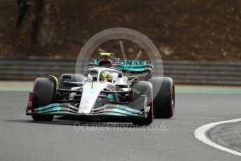 World © Octane Photographic Ltd. Formula 1 – Formula 1 – Hungarian Grand Prix - Hungaroring, Hungary. Saturday 30th July 2022 Qualifying. Mercedes-AMG Petronas F1 Team F1 W13 - Lewis Hamilton.