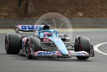 World © Octane Photographic Ltd. Formula 1 – Formula 1 – Hungarian Grand Prix - Hungaroring, Hungary. Saturday 30th July 2022 Qualifying. BWT Alpine F1 Team A522 - Fernando Alonso.