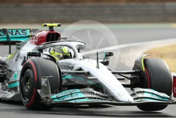 World © Octane Photographic Ltd. Formula 1 – Formula 1 – Hungarian Grand Prix - Hungaroring, Hungary. Saturday 30th July 2022 Qualifying. Mercedes-AMG Petronas F1 Team F1 W13 - Lewis Hamilton.