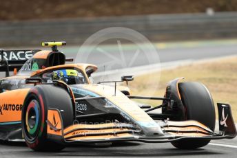 World © Octane Photographic Ltd. Formula 1 – Formula 1 – Hungarian Grand Prix - Hungaroring, Hungary. Saturday 30th July 2022 Qualifying. McLaren F1 Team MCL36 - Lando Norris.
