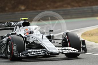 World © Octane Photographic Ltd. Formula 1 – Formula 1 – Hungarian Grand Prix - Hungaroring, Hungary. Saturday 30th July 2022 Qualifying. Scuderia AlphaTauri AT03 - Yuki Tsunoda.
