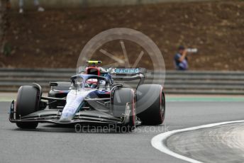 World © Octane Photographic Ltd. Formula 1 – Formula 1 – Hungarian Grand Prix - Hungaroring, Hungary. Saturday 30th July 2022 Qualifying. Williams Racing FW44 - Nicholas Latifi.