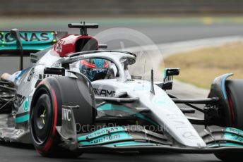 World © Octane Photographic Ltd. Formula 1 – Formula 1 – Hungarian Grand Prix - Hungaroring, Hungary. Saturday 30th July 2022 Qualifying. Mercedes-AMG Petronas F1 Team F1 W13 - George Russell.