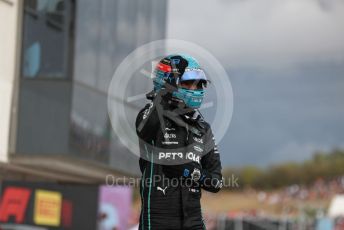 World © Octane Photographic Ltd. Formula 1 – Formula 1 – Hungarian Grand Prix - Hungaroring, Hungary. Saturday 30th July 2022 Qualifying. Mercedes-AMG Petronas F1 Team F1 W13 - George Russell.