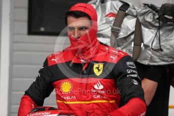 World © Octane Photographic Ltd. Formula 1 – Formula 1 – Hungarian Grand Prix - Hungaroring, Hungary. Saturday 30th July 2022 Qualifying. Scuderia Ferrari F1-75 - Carlos Sainz.