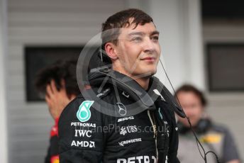 World © Octane Photographic Ltd. Formula 1 – Formula 1 – Hungarian Grand Prix - Hungaroring, Hungary. Saturday 30th July 2022 Qualifying. Mercedes-AMG Petronas F1 Team F1 W13 - George Russell.