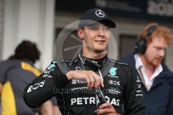 World © Octane Photographic Ltd. Formula 1 – Formula 1 – Hungarian Grand Prix - Hungaroring, Hungary. Saturday 30th July 2022 Qualifying. Mercedes-AMG Petronas F1 Team F1 W13 - George Russell.