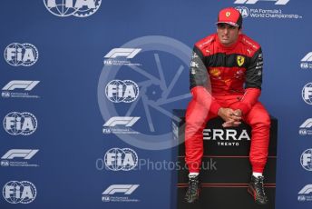 World © Octane Photographic Ltd. Formula 1 – Formula 1 – Hungarian Grand Prix - Hungaroring, Hungary. Saturday 30th July 2022 Qualifying. Scuderia Ferrari F1-75 - Carlos Sainz.