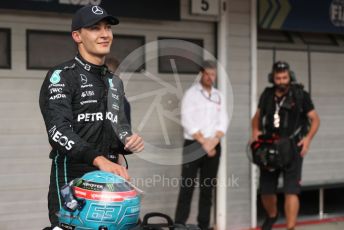 World © Octane Photographic Ltd. Formula 1 – Formula 1 – Hungarian Grand Prix - Hungaroring, Hungary. Saturday 30th July 2022 Qualifying. Mercedes-AMG Petronas F1 Team F1 W13 - George Russell.