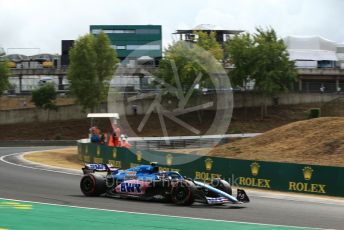 World © Octane Photographic Ltd. Formula 1 – Formula 1 – Hungarian Grand Prix - Hungaroring, Hungary. Saturday 30th July 2022 Qualifying. BWT Alpine F1 Team A522 - Esteban Ocon.