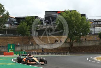 World © Octane Photographic Ltd. Formula 1 – Formula 1 – Hungarian Grand Prix - Hungaroring, Hungary. Saturday 30th July 2022 Qualifying. McLaren F1 Team MCL36 - Daniel Ricciardo.