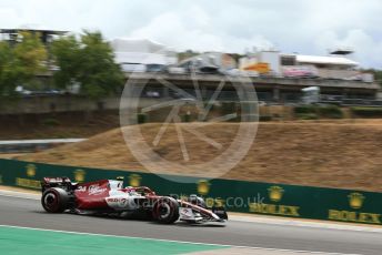 World © Octane Photographic Ltd. Formula 1 – Formula 1 – Hungarian Grand Prix - Hungaroring, Hungary. Saturday 30th July 2022 Qualifying. Alfa Romeo F1 Team Orlen C42 - Guanyu Zhou.