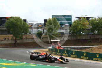 World © Octane Photographic Ltd. Formula 1 – Formula 1 – Hungarian Grand Prix - Hungaroring, Hungary. Saturday 30th July 2022 Qualifying. Oracle Red Bull Racing RB18 – Max Verstappen.