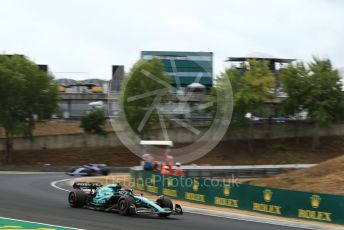 World © Octane Photographic Ltd. Formula 1 – Formula 1 – Hungarian Grand Prix - Hungaroring, Hungary. Saturday 30th July 2022 Qualifying. Aston Martin Aramco Cognizant F1 Team AMR22 - Sebastian Vettel.