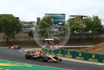 World © Octane Photographic Ltd. Formula 1 – Formula 1 – Hungarian Grand Prix - Hungaroring, Hungary. Saturday 30th July 2022 Qualifying. Oracle Red Bull Racing RB18 – Max Verstappen.