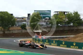 World © Octane Photographic Ltd. Formula 1 – Formula 1 – Hungarian Grand Prix - Hungaroring, Hungary. Saturday 30th July 2022 Qualifying. Oracle Red Bull Racing RB18 – Sergio Perez.
