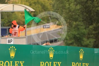 World © Octane Photographic Ltd. Formula 1– Hungarian Grand Prix - Hungaroring, Hungary. Sunday 31st July 2022 Race. Pre-race green flag.