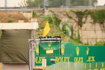 World © Octane Photographic Ltd. Formula 1– Hungarian Grand Prix - Hungaroring, Hungary. Sunday 31st July 2022 Race. Pre-race yellow flag.
