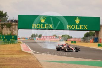 World © Octane Photographic Ltd. Formula 1– Hungarian Grand Prix - Hungaroring, Hungary. Sunday 31st July 2022 Race out laps. Alfa Romeo F1 Team Orlen C42 - Valtteri Bottas.