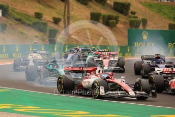 World © Octane Photographic Ltd. Formula 1– Hungarian Grand Prix - Hungaroring, Hungary. Sunday 31st July 2022 Race. Alfa Romeo F1 Team Orlen C42 - Valtteri Bottas.