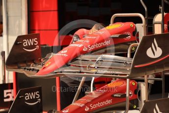 World © Octane Photographic Ltd. Formula 1 – Formula 1 – Hungarian Grand Prix - Hungaroring, Hungary. Thursday 28th July 2022 Paddock. Scuderia Ferrari F1-75.