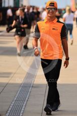 World © Octane Photographic Ltd. Formula 1 – Formula 1 – Hungarian Grand Prix - Hungaroring, Hungary. Thursday 28th July 2022 Paddock. McLaren F1 Team MCL36 - Lando Norris.