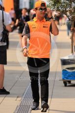 World © Octane Photographic Ltd. Formula 1 – Formula 1 – Hungarian Grand Prix - Hungaroring, Hungary. Thursday 28th July 2022 Paddock. McLaren F1 Team MCL36 - Lando Norris.