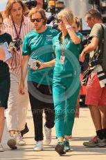 World © Octane Photographic Ltd. Formula 1 – Formula 1 – Hungarian Grand Prix - Hungaroring, Hungary. Thursday 28th July 2022 Paddock. Aston Martin Aramco Cognizant F1 Team AMR22 - Sebastian Vettel.