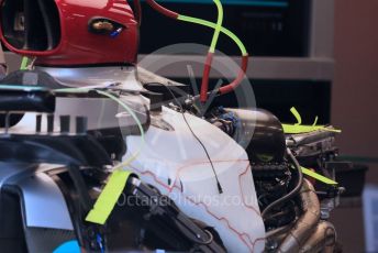 World © Octane Photographic Ltd. Formula 1 – Formula 1 – Hungarian Grand Prix - Hungaroring, Hungary. Thursday 28th July 2022 Paddock. Mercedes-AMG Petronas F1 Team F1 W13.