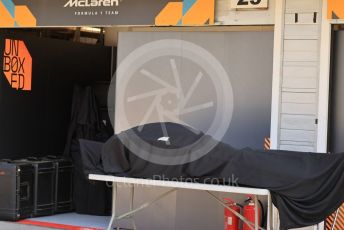 World © Octane Photographic Ltd. Formula 1 – Formula 1 – Hungarian Grand Prix - Hungaroring, Hungary. Thursday 28th World © Octane Photographic Ltd. Formula 1 – Formula 1 – Hungarian Grand Prix - Hungaroring, Hungary. Thursday 28th July 2022 Paddock. McLaren F1 Team MCL36. 2022 Paddock. McLaren F1 Team MCL36 - Daniel Ricciardo.