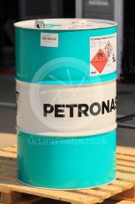 World © Octane Photographic Ltd. Formula 1 – Formula 1 – Hungarian Grand Prix - Hungaroring, Hungary. Thursday 28th July 2022 Paddock. Petronas Fuel (Aston Martin)