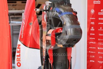 World © Octane Photographic Ltd. Formula 1 – Formula 1 – Hungarian Grand Prix - Hungaroring, Hungary. Thursday 28th July 2022 Paddock. Alfa Romeo F1 Team Orlen C42.