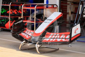 World © Octane Photographic Ltd. Formula 1 – Formula 1 – Hungarian Grand Prix - Hungaroring, Hungary. Thursday 28th July 2022 Paddock. Haas F1 Team VF-22.
