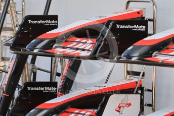 World © Octane Photographic Ltd. Formula 1 – Formula 1 – Hungarian Grand Prix - Hungaroring, Hungary. Thursday 28th July 2022 Paddock. Haas F1 Team VF-22.