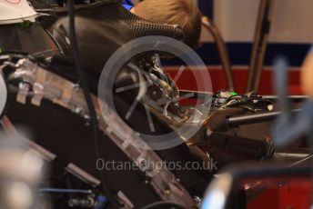 World © Octane Photographic Ltd. Formula 1 – Formula 1 – Hungarian Grand Prix - Hungaroring, Hungary. Thursday 28th July 2022 Paddock. Haas F1 Team VF-22.