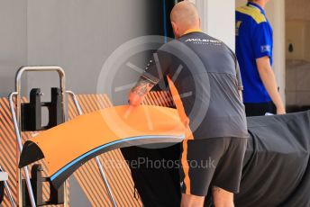 World © Octane Photographic Ltd. Formula 1 – Formula 1 – Hungarian Grand Prix - Hungaroring, Hungary. Thursday 28th July 2022 Paddock. McLaren F1 Team MCL36.