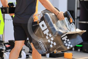 World © Octane Photographic Ltd. Formula 1 – Formula 1 – Hungarian Grand Prix - Hungaroring, Hungary. Thursday 28th July 2022 Paddock. McLaren F1 Team MCL36.