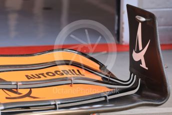 World © Octane Photographic Ltd. Formula 1 – Formula 1 – Hungarian Grand Prix - Hungaroring, Hungary. Thursday 28th July 2022 Paddock. McLaren F1 Team MCL36. Autogrill sponsorship.