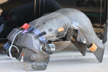 World © Octane Photographic Ltd. Formula 1 – Formula 1 – Hungarian Grand Prix - Hungaroring, Hungary. Thursday 28th July 2022 Paddock. Mercedes-AMG Petronas F1 Team F1 W13 - Lewis Hamilton.