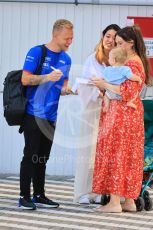 World © Octane Photographic Ltd. Formula 1 – Formula 1 – Hungarian Grand Prix - Hungaroring, Hungary. Thursday 28th July 2022 Paddock. Haas F1 Team VF-22 - Kevin Magnussen.