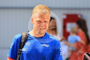 World © Octane Photographic Ltd. Formula 1 – Formula 1 – Hungarian Grand Prix - Hungaroring, Hungary. Thursday 28th July 2022 Paddock. Haas F1 Team VF-22 - Kevin Magnussen.