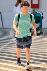 World © Octane Photographic Ltd. Formula 1 – Formula 1 – Hungarian Grand Prix - Hungaroring, Hungary. Thursday 28th July 2022 Paddock. Scuderia AlphaTauri AT03 - Yuki Tsunoda.