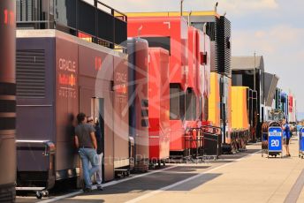 World © Octane Photographic Ltd. Formula 1 – Formula 1 – Hungarian Grand Prix - Hungaroring, Hungary. Thursday 28th July 2022 Paddock.