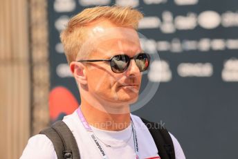 World © Octane Photographic Ltd. Formula 1 – Formula 1 – Hungarian Grand Prix - Hungaroring, Hungary. Thursday 28th July 2022 Paddock. Heikki Kovalainen